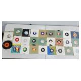 Lot of Assorted 45s Vinyl Records