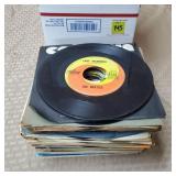 Lot of Assorted 45s Vinyl Records