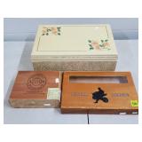 Jewelry Box & Cigar Boxes