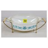 Vtg Pyrex Bluebird 1.5 Qt. Promotional Casserole
