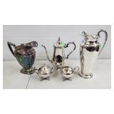 Lot of Vtg Silverplated Hollowware, Assorted Piecs