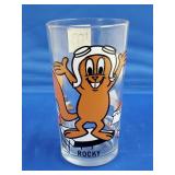 1970's Pepsi Collectors Series Rocky Glass