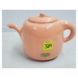 Royal Haeger #333 Peach Teapot Planter - MCM