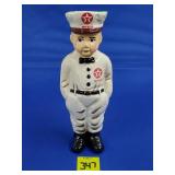 6.5" H Texaco Boy Cast Iron Figure