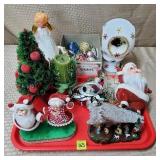 Mixed Vtg Christmas Decorations & Glass Ornaments