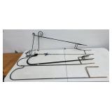 Grouping of Sheppard Hooks & Yard Flag Hooks