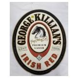 George Killians Embossed Metal Sign