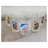 Lot of 2000 Millenium Disney World Glasses