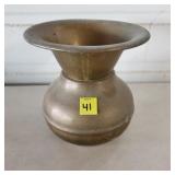 7 3/4" H Vintage Brass Spitoon