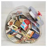 Vintage Canister w/ Matches