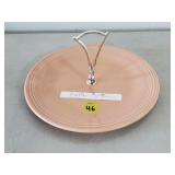 Fiesta USA Apricot Serving Tray w/ Handle