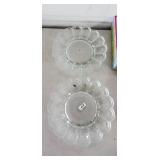Lot of Assorted Egg Plates