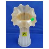 Westmoreland Moonstone Corinth Carnvial Vase