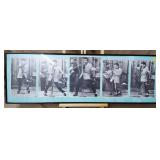 Elvis Presley Hound Dog Panoramic Print