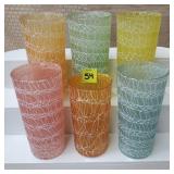 (6) MCM - Spaghetti String Tumblers