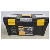Workzone Tool Box w/ Drill Bits, Driver BIts,