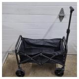 Black Foldable Wagon