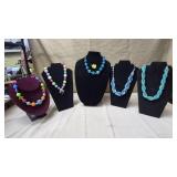 Lot of Assorted Vintage Costume Necklaces