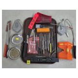 Mixed Shop Tools & layout Tool Lot, Files,