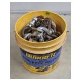Bucket w/ Chain, Hooks, Shackles & Rigging