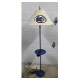Penn State Blue Floor Lamp Table