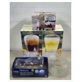 2 Beverage Dispensers w/ Boxes, Smores Makers,