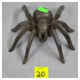 Cast Iron Bronze Finished Arachnid Wall Plaque