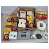 Assorted Sanding Supplies, Abrasives, Accessories