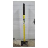 One Stop Gardens 8" x 8" Cast Steel Tamper