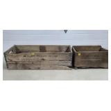 Atlas Powder Co. Wood Crate & Deilman Produce