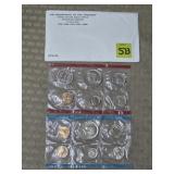 1972-U.C. US Mint Proof Coin Set