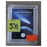 Authentic Space Meteorite c 2200 BC in Case