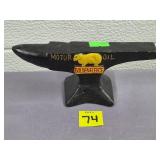 Cast Iron Goldenfleece Motor Oil Anvil