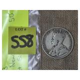 1911 Newfoundland 50 Cent Silver Coin