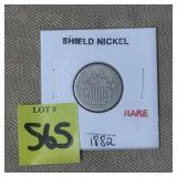 1882 Shield Nickel
