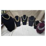 Lot of Assorted Vintage Costume Necklaces
