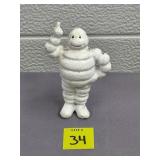 3 1/2" H Cast Iron Michhelin Man Figurine