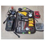 Assorted measuring, Testing & Machinist Tools