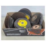 Lot of Abrasive Saw Blades, Wire Wheels, etc