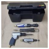 Pneumatic Air Tool Assortment w/ Carrying Case