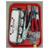 Nut Riveter Kit, Rivnuts, Files, Assorted Tools