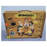 Vtg 1949 Tucket Toy Corp Big Game #113 Wood Box