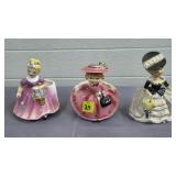 Napco Bloomer Girl Planter, Vtg California -