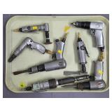 Assorted Pneumatic Air Tools, Air Chisels,