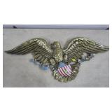 1963 Syroco Patriotic Plastic Eagle Wall Plaque