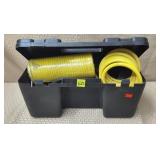 Air Gun, 2 Air Hoses, Assorted Adapters w/ Case
