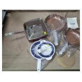 Nu-Wave Copper Frying Pans, 9" x 11.5"