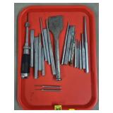Lot of Craftsman Chisels & Punches