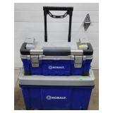 Lot of 2 Stackable Kobalt Tool Boxes w/ Assorted