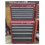 Red Craftsman Tool Box w/ Contents